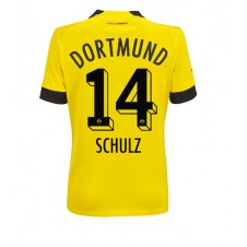 Borussia Dortmund Nico Schulz #14 Hjemmedrakt Kvinner 2022-23 Kortermet